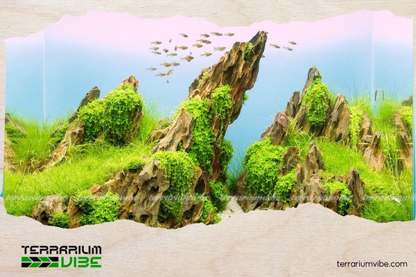 Cách xử lý đá cho bể thuỷ sinh để tạo nền tự nhiên và sạch đẹp 2 Những loại đá phổ biến trong bể thuỷ sinh