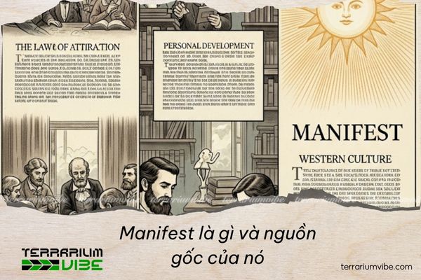 Manifest là gì? Ý nghĩa và cách thực hành manifestation bằng nghệ thuật Terrarium 1 Nguồn gốc manifest